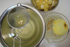 柚子ポン酢作り