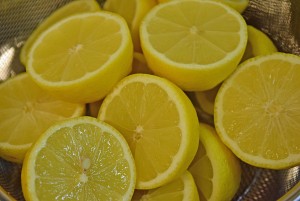 防カビ剤不使用のレモン